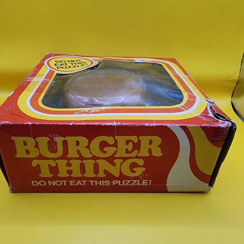 1977 Reiss Burger Thing Toy Puzzle Style 388